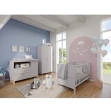 Germania Kremno bela otroška komoda s previjalnim pultom 115x102x77 cm Alkmaar – | Shoptok.si