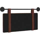 Viseće uzglavlje kreveta Sjajno smeđa Antikni PU 100 x 55 x 5 cm | shoptok.hr