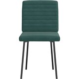 vidaXL Jedilni stol 2 kosa temno zelen žamet | Shoptok.si