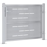  Vrtna vrata 85 x 70 cm Nehrđajući čelik Može se zaključati | shoptok.hr