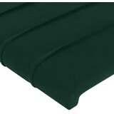  Uzglavlje s ušima tamnozeleno 93x16x78/88 cm baršunasto | Eponuda.com