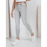DStreet Jeansy damskie push up szare Cene