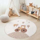 Mila Home Bež periv dječji tepih ø150 cm Tractor World – | shoptok.hr