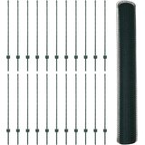  Zavarena žičana ograda 50 x 1,2 m (Š x V) Čelik premazan PVC-om | shoptok.hr