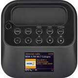 Sangean Internet Prijenosni radio WFS-58 AUX, Bluetooth, DAB+, UKW, WLAN Multiroom mogućnost Crna | Eponuda.ba