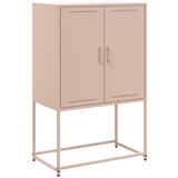 Furnova Visoka omara roza 68,5x38,5x107 cm jeklo, (21954828) | Shoptok.si
