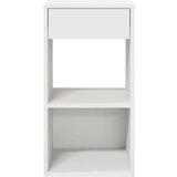 vidaXL Noćni ormarići s ladicom 2 kom bijeli 35x34x66,5 cm | shoptok.hr