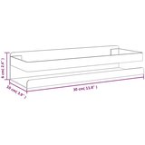  Polica za tuš 30 x 10 x 6 cm brušeni nehrđajući čelik 304 | shoptok.hr