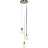 QAZQA Industrijska viseča svetilka bron 3-light - Facil | Shoptok.si