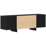 TV ormarić crni hrast 120x30x40 5 cm od materijala od konstruiranog drveta | shoptok.hr