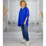 Pri Elegant oversize shirt with decorative collar "VIVIANNE" | shoptok.hr