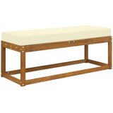  Jastučić za sjedenje na otvorenom Krema 115 x 40 x 8 cm - Krema 115 x 40 cm | shoptok.hr