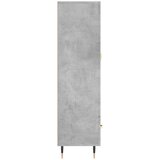 Visoka komoda boja betona 69,5 x 31 x 115 cm konstruirano drvo | shoptok.hr