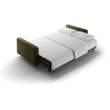 Cosmopolitan Design Zelena žametna raztegljiva sedežna garnitura s prostorom za shranjevanje 222 cm Bali – | Shoptok.si