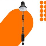  Stona lampa sa stezaljkom 1xE27/60W/230V crna | Eponuda.com