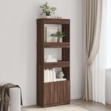 vidaXL Visoka komoda boja smeđeg hrasta 63x33x180 cm konstruirano drvo | shoptok.hr