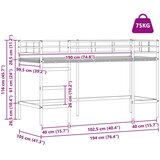  Črna 100 x 190 cm, (5000101919) | Shoptok.si