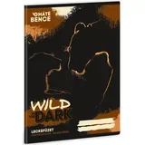 Wild in the dark zvezek za domače naloge, 38 listov, A5