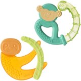 Chicco Fresh Monkey grizalo 4 m+ Turquoise 1 kos Cene