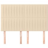  Uzglavlja 4 kom krem 72 x 5 x 78/88 cm od tkanine | shoptok.hr