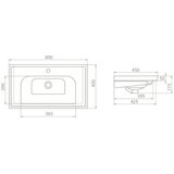 Cerastyle Umivaonik Frame 80 | shoptok.hr