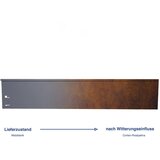 green-split Rasna robna letva Cortenstahl 113 cm, 13,5-18,5 cm visoka, za košnjo trave in ločevanje, (5000218464) | Shoptok.si