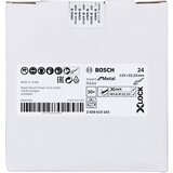 Bosch X-LOCK vlaknaste brusne ploče, Ø115 mm, G 24, R444, Expert for Metal, 1 komad - 2608619165 | ePonuda.com