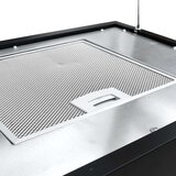  Viseća otočna napa sa senzorom na dodir LCD 55 cm čelična | shoptok.hr