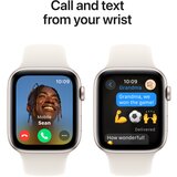 Apple watch se 2024 gps 44mm m/l kucište MXEV3QF/A aluminij polarstern sportska narukvica polarstern | shoptok.hr
