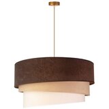  Duolla - Luster na kablu DEVON 1xE27/40W/230V, prečnik 45 cm, braon/bež | Eponuda.com