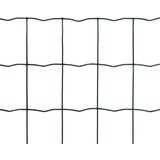 vidaXL Evro ograja iz jekla 10 x 1,0 m zelena, (20982500) | Shoptok.si