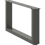  Noge za klub stolić U-oblik 2 kom antracit 70 x (30-31) cm čelik | shoptok.hr