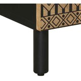  Visoka ploča 40x33,5x110 cm Puno grubo drvo Mango | shoptok.hr