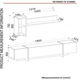 Hanah home tv komoda vegvozdje | Eponuda.com