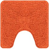  Prostirka protiv klizanja s izrezom za WC Narančasta 50 x 50 cm | shoptok.hr