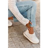 Big Star Ladies Leather Sneakers On A Platform | Shoptok.si