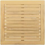  Bocni stol Prirodna nafta 60 x 60 x 45 cm Čvrsto drvo akacije | Eponuda.com