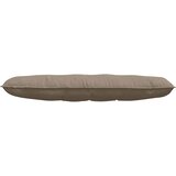  Jastuk za leđa Sivo-smeđa 140 x 50 cm Mikrofiber tkanina | shoptok.hr