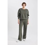 Defacto Straight Fit With Pockets Thick Sweatshirt Fabric Pants Cene