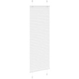 vidaXL Plisirana roleta bijela 40x150 cm širina tkanine 39,4 cm | shoptok.hr