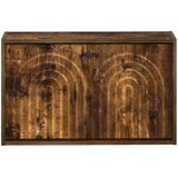  Ormar za cipele na zidu ALKMAAR 71 x 17 x 43 cm Dimljeni hrast | shoptok.hr