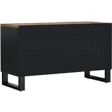 TV ormarić 80 x 33 x 46 masivno drvo manga i konstruirano drvo | shoptok.hr