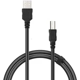 USB 2,0 kabal HQ, A-plug B-plug, AMBM, 1,8m, SL-170213-BK