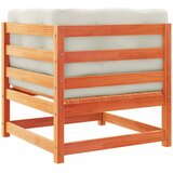  5-dijelni set vrtnih sofa s jastucima voštano smeđi od borovine | shoptok.hr