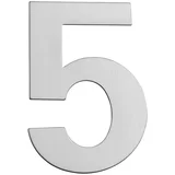 PORTAFERM Hišna številka 5 Portaferm (višina: 15 cm, legirano jeklo, motiv: 5)