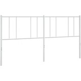  Metalno zamjensko uzglavlje bijelo 200 cm | shoptok.hr