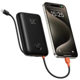 Veger powerbank 20000 mAh s ugrađenim kabelima Type C / Lightning PD QC3.0 35W K2 (W2068) crni | shoptok.hr