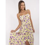 Italy Moda Dress-MI-SK-23817-3.96-light yellow | Shoptok.si