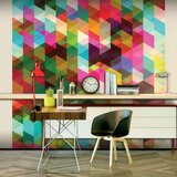  Tapeta - Colourful Geometry 200x154 Cijene