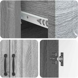  Kreveta Siva sonoma 66 x 34,5 x 87 cm Konstruirano drvo | shoptok.hr